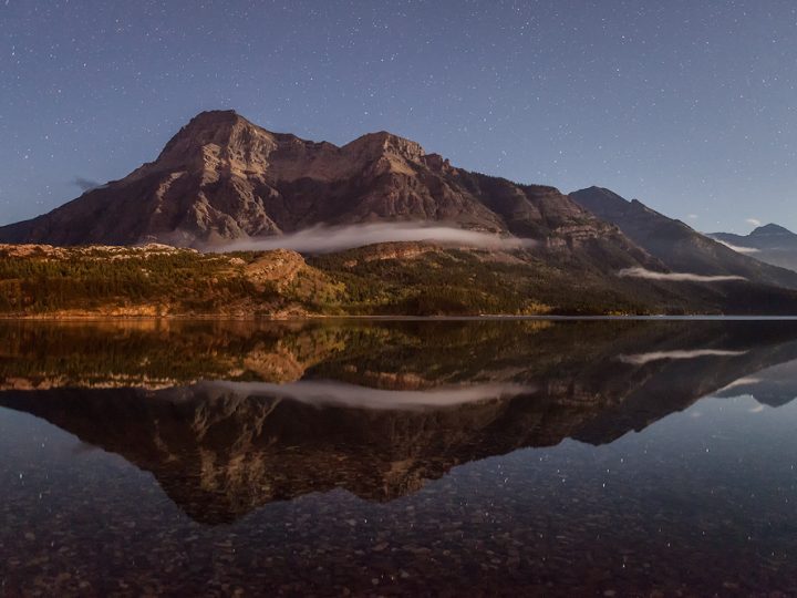 Upper Waterton Lake - Vimy Peak | Astrofotografie © Robert Sommer