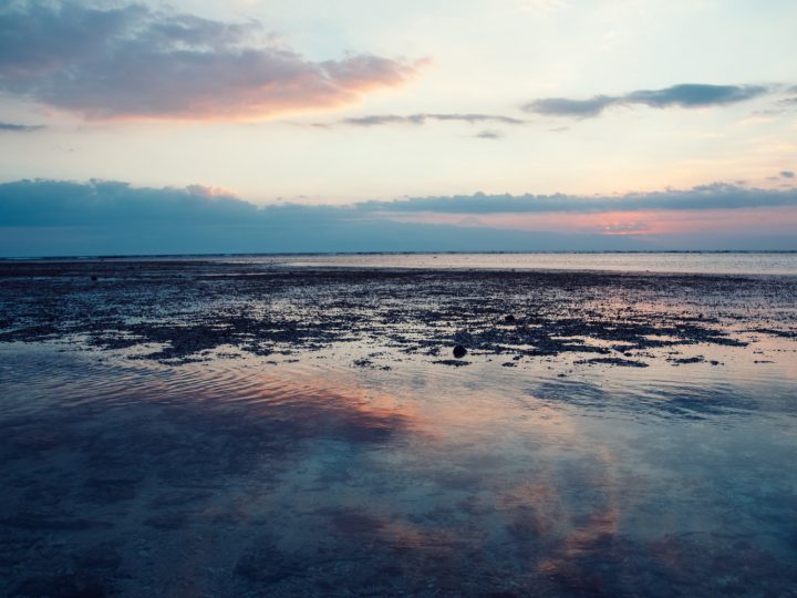 Blauer Sonnenuntergang | Die blaue Stunde