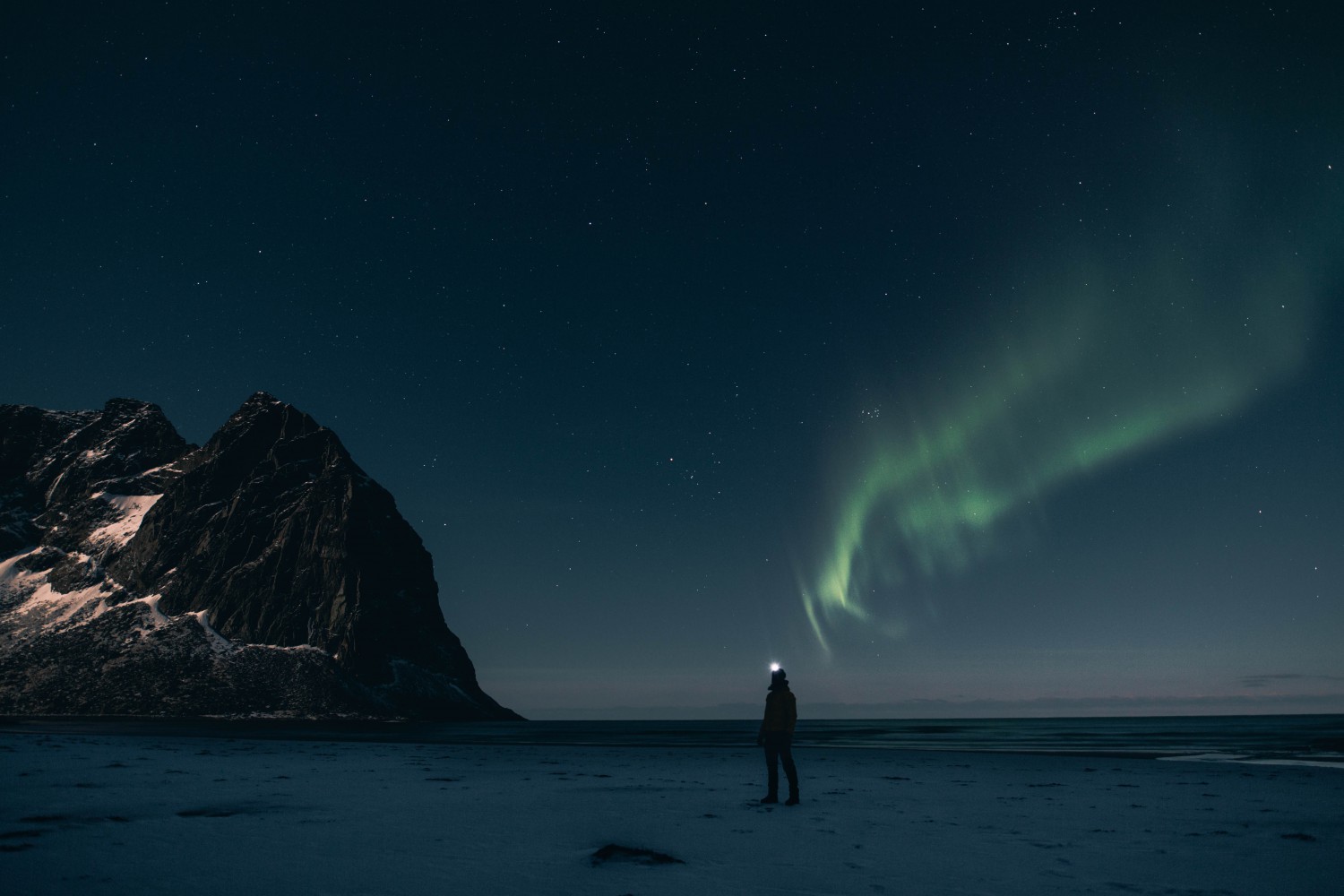 Aurora borealis - der Himmel brennt