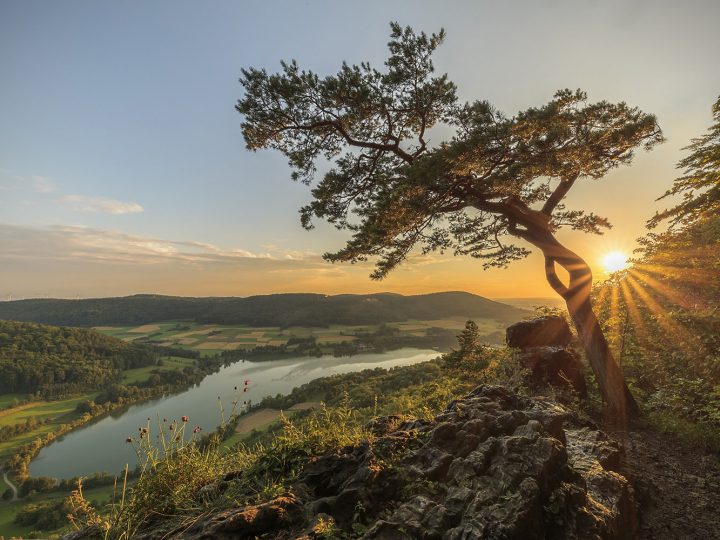 Houbirg – Hohler Fels im Abendlicht © Kalmi