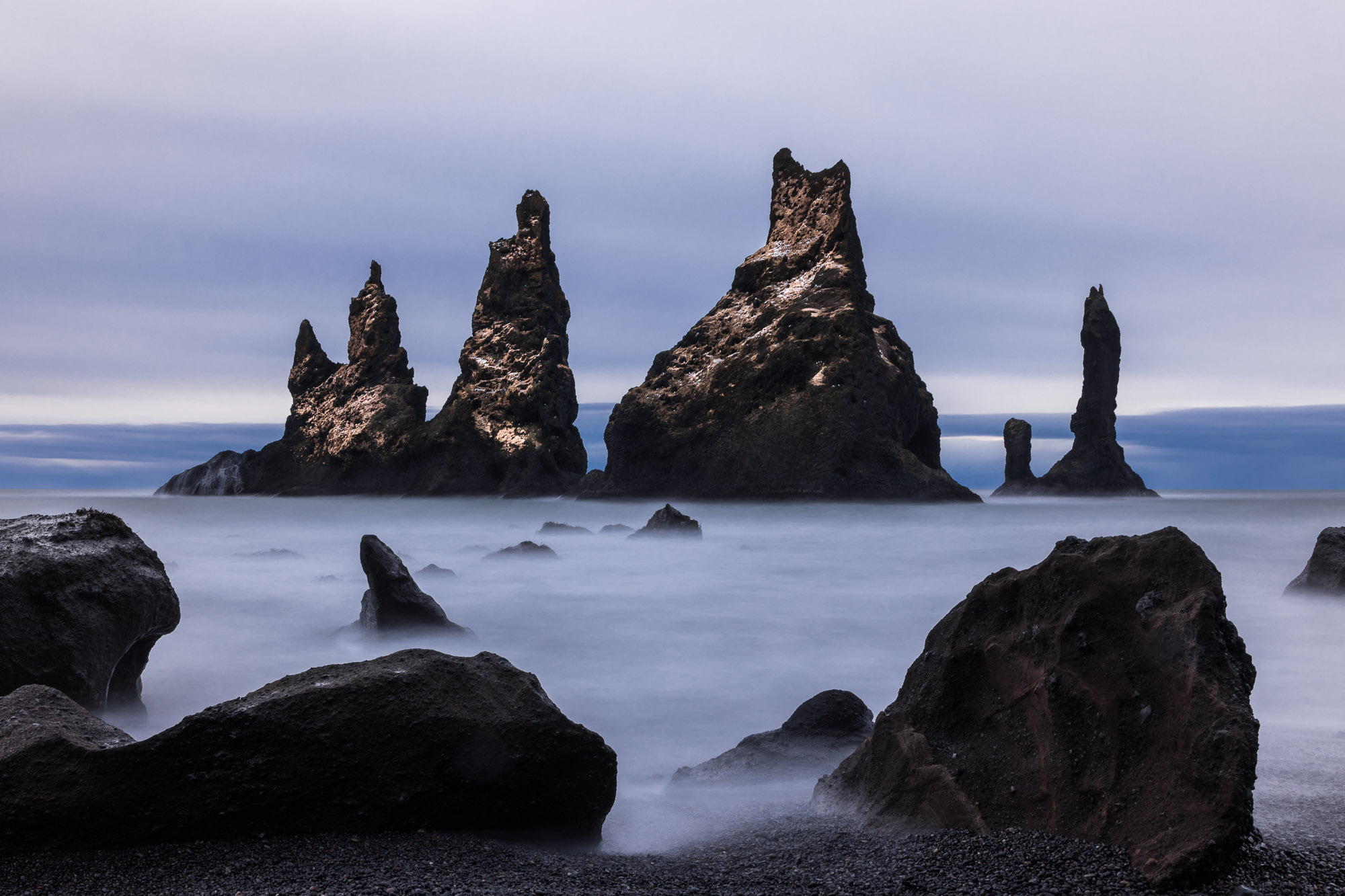 Reynisfjara Den schwarzen Strand von Vik fotografieren © Stephan Wiesner